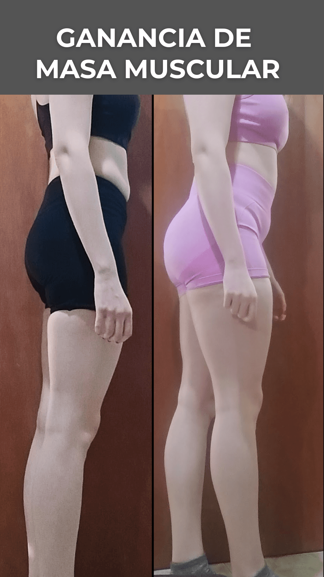 Resultado real de ganancia muscular