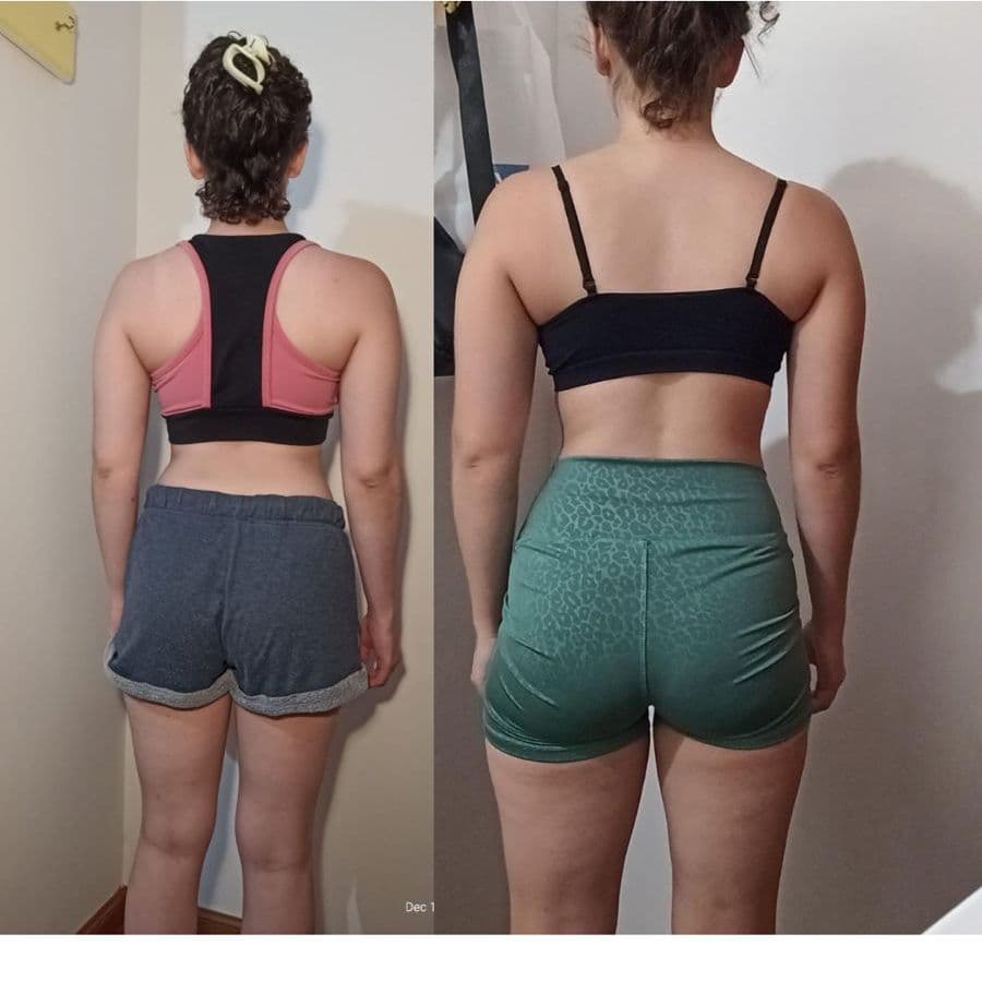 Resultado real de asesoría: Ganancia muscular